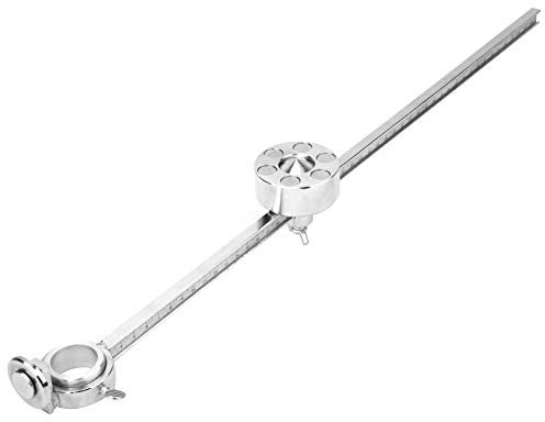 Plasma Cutter Tool Supplies, Stainless Steel Circle Guide Roller with Scale Ruler, AG60/SG55 Cutting Torch Tool for 100cm Diameter Magnetic Base