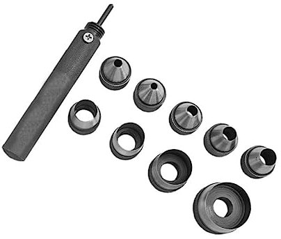 UKCOCO 1juego Perforadores Huecos Para Herramienta De Precisa Para Cinturones y Manualidades De Equipos De Ojetes y Accesorios De Bricolaje