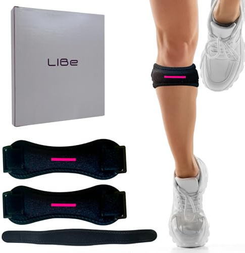 LIBe Rodillera Rotuliana Pack 2, Cinta Rotuliana para Tendinitis y Rodilla