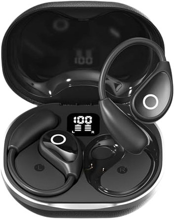 Écouteurs IA de Traduction - Traducteur de Langue IA Écouteurs | Design Circum-Aural avec Réduction de Bruit Supportant 144 Langues pour Vie Quotidienne Conférences Académiques Voyage