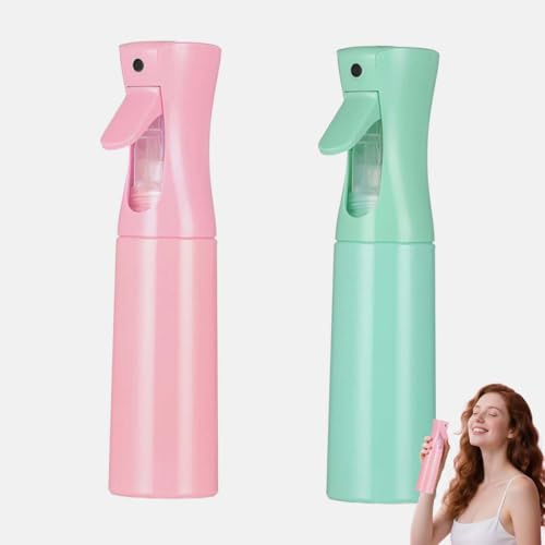JYNVO 2 Pulverizador Agua, 300ml Bote Spray Pulverizador, Pulverizador Agua Peluqueria, para Limpieza, Peinado, Planta, Mascota