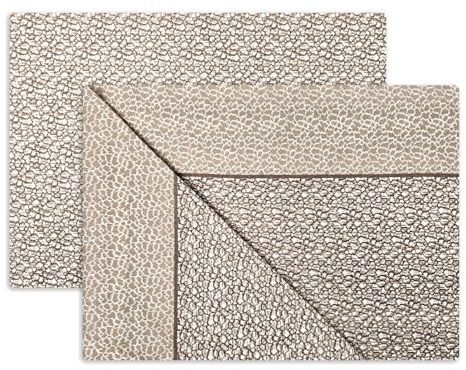 Vionara Home Completo Lenzuola in Flanella di Puro Cotone, Anti-pilling, Completo Letto Invernale in Morbido Caldo Cotone, Made in Italy (F130 - Beige, Matrimoniale)