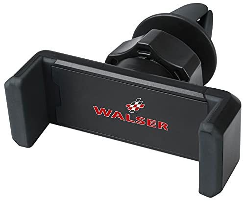 WALSER 30236 Auto Telefonhalter Clip It, Handyhalterung Universalgröße für Ihr Fahrzeug in schwarz