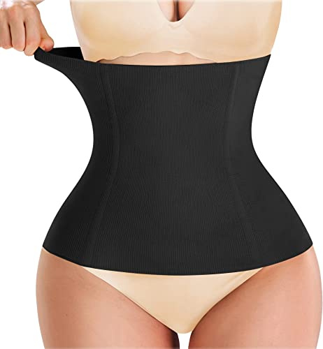 Gotoly Damen Unterbrust Korsett Bauchweg Waist Trainer Elastisch Postpartum Gürtel Postpartale Unterstützung Taillenmieder Bauch Taille Body Shaper