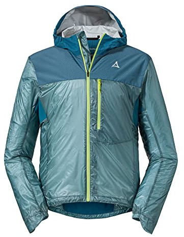 Schöffel Herren Hybrid Jkt Flow Trail M, extrem leichte MTB Jacke, winddichte, atmungsaktive Fahrradjacke mit vorgeformten Ellbogen