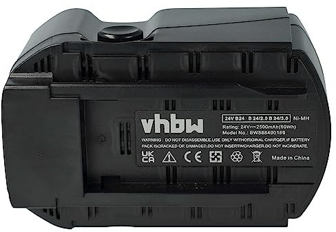 vhbw batteria sostituisce Hilti B24 per attrezzo da lavoro (2500 mAh, NiMH, 24 V)