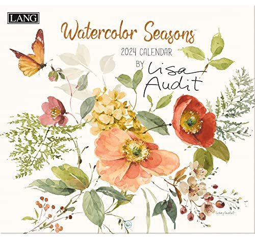 LANG Watercolor Seasons 2024 Wandkalender (24991002011), mehrfarbig