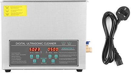 Nettoyeur à ultrasons-10L Machine de Nettoyage à ultrasons en Acier Inoxydable numérique à Double fréquence
