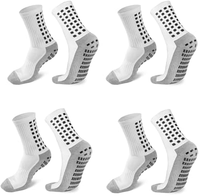 ZXOLDZX Soccer Grip Socks Non Slip Football Basketball Socks for Men Women