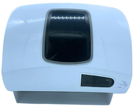 DSTOCK60 - Distributeur électronique à Pile de Rouleau de Papier essuie-Mains Auto-Cut - EDIS - 8000 B - Visserie fournie - Ouverture Facile avec clé