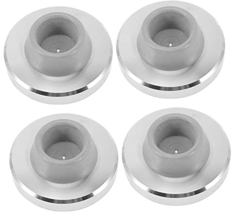 jojofuny Stoßstangen 4 Stück tür stoß türstopper Türknauf Wandschutz Türstopper Wandschutz Auto Türschnalle türgriffe Wandschutz von Türklinken Türgriffschutz für die Wand runder Boden