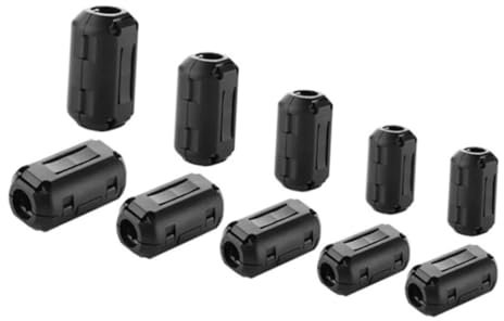 Angoily 20stücke Magnetringe Ferritringe Rauschfilter-kabelringe Anti-kabelclips Für Usb-telefon-netz-koaxial-audio-video-kabel