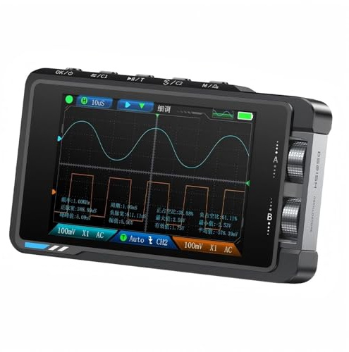 DS215H 2-in-1 Digital Oscilloscope DDS Signal Generator, 2-Ch 50MHz 250MS/S