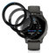 QULLOO 3 Piezas Protector de Pantalla para Garmin Venu 2S, 3D HD cobertura completa Película Suave, Sin Burbujas Transparente Proteccion Película Screen Protector, Anti-Arañazo