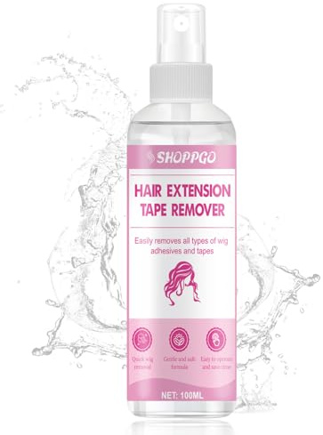 Tape in Extension Remover, Disolvente Extensiones Adhesivas, Removedor Extensiones Adhesivas, Tape extension Remover, Removedor de extensiones de Cinta, Remueve Fácilmente tus extensiones100ml