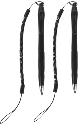 OSALADI Stylet Tablette 2 Pièces Stylet Capacitif Universel À Pointe Souple Et Mécanisme À Ressort Écran Tactile Haute Sensibilité pour Dessin Notes Et Croquis