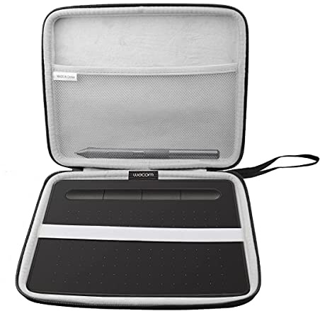 LUYIBA Etui Tasche für Intuos Stift-Tablett fits 490 Series Hart Schutz Hülle