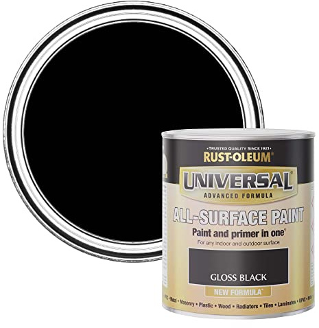 Rust-Oleum Universal Gloss Black 750ml