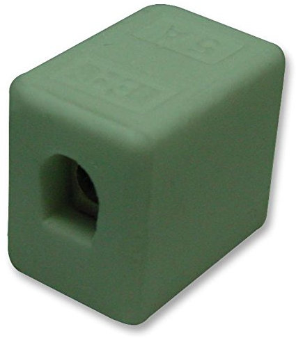 Morsettiera in ceramica, 1WAY/5A, morsettiere CONNETTORI standard, confezione da 1 pezzo - CPO-5A-1W