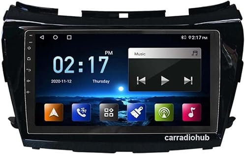 MLXABH Navigatore satellitare per Auto Stereo Android 11 nel cruscotto per MUR-ANO 2015-2017 Navigazione GPS 10.1'' unità Principale Lettore multimediale Ricevitore Video Controllo del Volante Ca