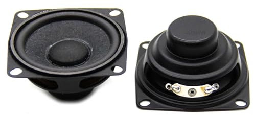 Altoparlante portatile da 53 mm, 4 ohm, 8 W, altoparlante multimediale a gamma completa, altoparlante in metallo da 53 mm, altoparlante magnetico interno da 1/2 pezzi di altoparlante magnetico da 2