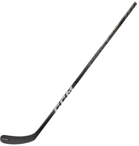 CCM Jetspeed FT7 Pro Composite Grip Stick Junior - 50 Flex 54' SCHWARZ, Spielseite:rechts, Biegung:P28