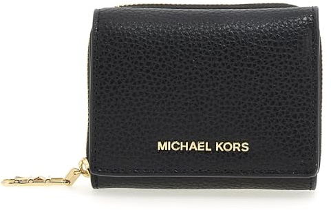 Michael Kors 32S4G8ED8L-001 SM TRIFOLD ZA WALLET Donna BLACK Taglia TU