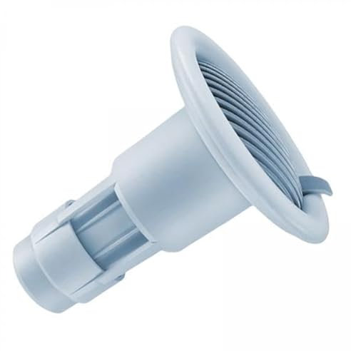 F Fityle 2x Duschbodenablauf, Einweg Ablaufventil, Anti Geruchs Stecker, Rückflussverhinderer, Anti Blockier Filternetz, Toiletten Haarfilter, Kanalisationsker