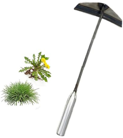 Zappa falciforme,2025 Nuova falce in acciaio per diserbo,Zappa da giardino durevole,Falce contorta con lama in acciaio ad alto tenore di carbonio per tagliare l'erba,Allentamento del suolo,Raccolta