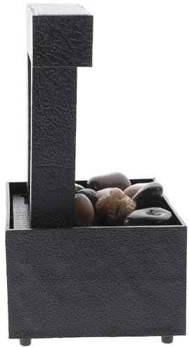 DEARMAMY Fontana da Tavolo Zen Interna Bonsai Decorativo per Benessere Stile Unico e Colori Vivaci Fontanella d'Acqua da Scrivania per Ufficio e Soggiorno