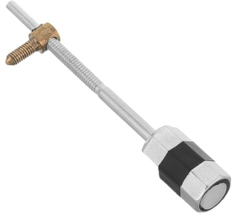 Housoutil Cello Bow Screw Metal Silver Tailpiece Screw for Cello Bow Frog Accessory, Stable Sound Effect