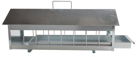Breker Futtertrog Metall 60 cm mit Schublade