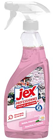 JEX - Nettoyant Sol & Surfaces Souffle d'Asie - Nettoyant Multi-Usage Triple Action : Nettoie, Parfume, Désinfecte - Formule Compatible Contact Alimentaire - Fabrication Française - 750 ml