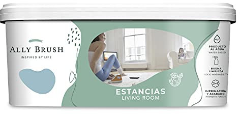 Ally Brush - Pintura interior estancias 3L y 10L, Clear Sky
