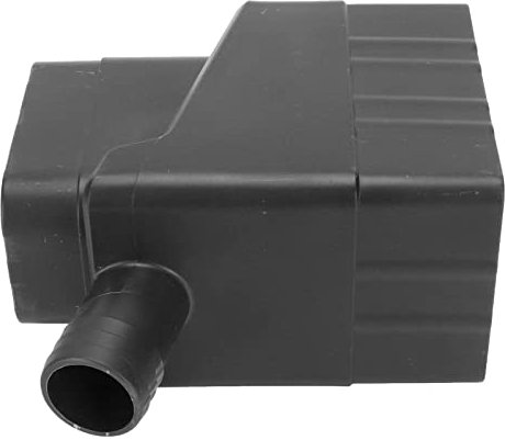 DAGT Sistema de Desviación de Agua, Sistema de Recolección de Agua de Lluvia Rectangular Reutilizable de 40 Pulgadas para Riego de Césped (Negro)