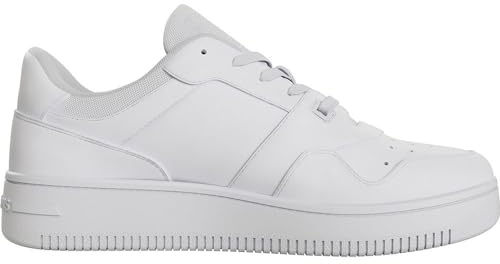 Tommy Jeans Tjw Retro Basket Ess En0En02505, Sneaker, Donna, Bianco (White), 37 EU