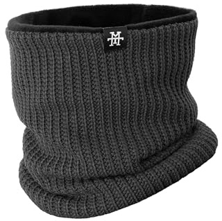 Manufaktur13 Knit Neckwarmer - Halstuch,Schlauchschal, Fleeceschal, Multifunktionsschal, Schal für Damen und Herren, Winddicht, Outdoor