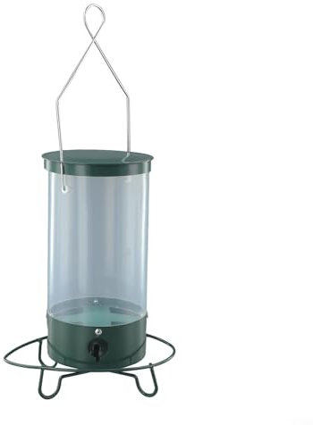 Vogelfutterstation für Garten, Hof, Eichhörnchensicheres Design, große Kapazität und Abfallreduzierung