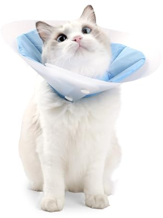 Verstellbares Halsband für kleine und große Hunde und Katzen, weiches Futter