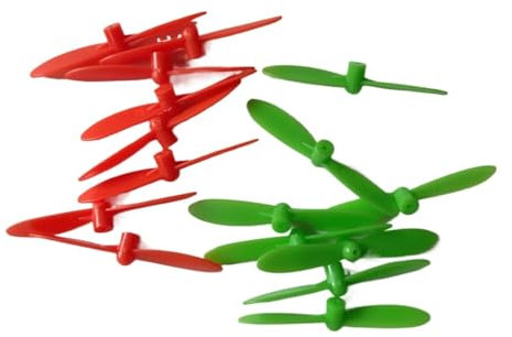 ROXENT 16PCS Ersatzteile 30MM 3CM Klinge PropellerZubehör Propeller Klingen L1231, for CX-10 CX-10A CX-10C RC Drone Drohnen-Quadrocopter(S)