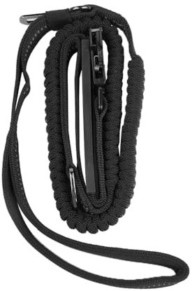 Sarini Stoßdämpfende Bungee-Hundeleine für das Gassigehen im Freien, Karabiner-Sicherheitsgurt fürs Auto, Taktische Hundeleine