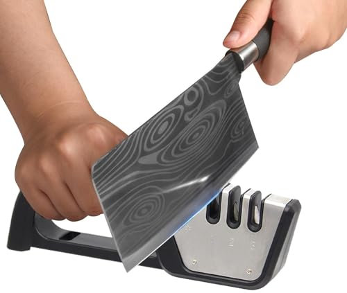 Select Tool Cutter, Scissors, Whetstone Manual Knives Tool with Protective Cover, Kitchen Tools, Efficient Tool for Sushi, Sashimi, Ceramic Knives