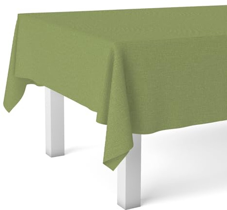 Martina Home Wachstuchtischdecke, grün, 240 x 140 cm