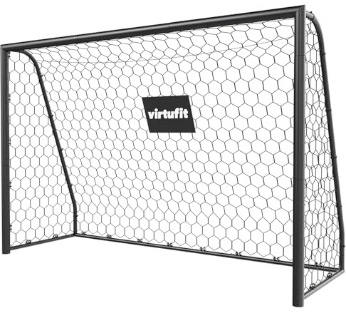 VirtuFit Fußballtor – Für Kinder & Erwachsene – Stabil & Wetterfest – Perfekt für Garten & Training