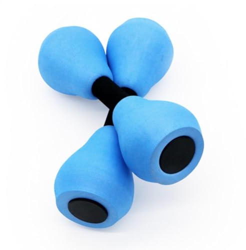 2 Stück Wasserhanteln, Aqua Hanteln Set, Wassergymnastik Geräte, Eva-Schaum Wasserhanteln für Wassergymnastik & Aqua Fitness, Pool-Gewichte Training Wasser Fitness Zubehör für Kinder und Erwachsene