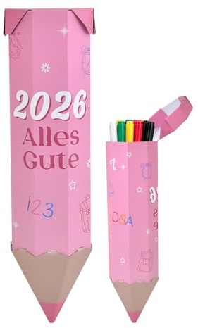 Mini skolväskor för fyllning, presentpåse, presentförpackning (rosa)