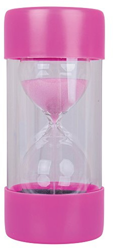 Bigjigs Toys 2 Minute Durable Ballotini Sand Timer Ideal for Home and Educational Purposes - Suitable for all ages