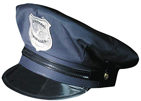 Marco Porta Polizeimütze verstellbar Polizei Hut