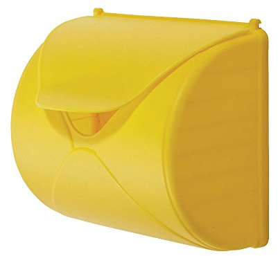 Wickey Mailbox per bambini Mailbox accessori posta lettere, 250 x 226 x 136 MM, diversi colori, giallo