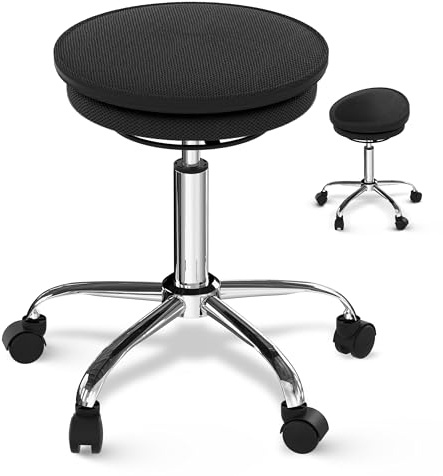Uncaged Ergonomics Wobble Stool Air balance ball chair on wheels alternative rolling stool with wheels flexible seating classroom stools standing desk stool yoga ball chair adhd chair wobble stools